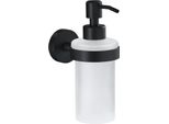 Tesa Moon Black 40565-00000-00 Seifenspender 200 Ml Schwarz (Matt), Glas Satiniert (40565-00000-00)