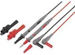 Voltcraft Tl 88-4 Set Di Puntali Di Sicurezza [Terminale A Lama Da 4 Mm - Sonda Di Prova] 1,80 M Nero, Rosso (VC-10906600)