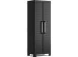 Keter Keter Detroit Armadio - Multiuso - 3 Ripiani - 45X65X182Cm - Nero