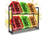 Jopassy Portabottiglie 105X32X85Cm Scaffali Da Cucina Portabottiglie Per Cucina Zona Giorno