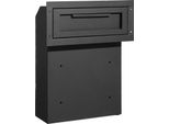 Succebuy Cassetta Portachiavi - Acciaio Robusto, Serratura A Chiave Da 1,8" 12"", 12X6X16"", Nero - Conservazione Sicura Della Corrispondenza"