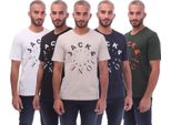 Jack And Jones - Maglietta "Warrior S"" Da Uomo (Confezione Da 5) GT3294 (S) (Colorato)"