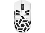 Lorgar MSE90W, Mouse Da Gioco Senza Fili In Lega Di Magnesio Elite, 3 Modalità Prip, 26.000 Dpi, 6 Prog. Stampa, Senza Fili, Bianco