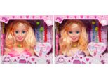Bambola Truccata Kappop Capelli Biondi Con Accessori E Set Per Il Trucco