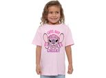 Lilo & Stitch - Maglietta "Cute But Cheeky"" Per Bambina TV20813 (116) (Rosa Chiaro)"