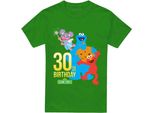 Sesame Street - Maglietta Uomo/Donna Unisex TV21496 (S) (Irish Green)