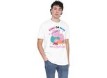 Peppa Pig - Maglietta "Rosa O Blu Ti Amiamo"" Per Uomo/Donna Unisex TV21682 (5XL) (Bianco)"