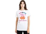 Peppa Pig - Maglietta "Mamma Pig Ti Ama"" Rosa O Blu Da Donna TV21672 (S) (Bianco)"