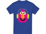 Sesame Street - Maglietta Da Uomo/Donna Unisex, Disegno Natalizio TV21809 (Xxl) (Blu Royal)