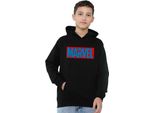 Spider-Man - Felpa Con Cappuccio Per Bambini, Logo TV22067 (152-158) (Nero)