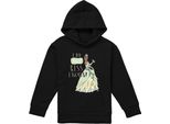 La Principessa E Il Ranocchio - "Non Bacio Le Rane"" Kapuzenpullover Per Bambini TV22147 (116) (Schwarz)"