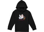 Frozen - Felpa Con Cappuccio "I'd Flurry For You"" Per Bambini, San Valentino TV22346 (116) (Navy)"