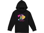 Mulan - Felpa Con Cappuccio "Be True To You"" Per Bambini, Screziata, San Valentino TV22395 (128) (Navy)"