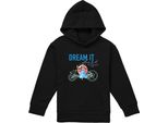 Cenerentola - Felpa Con Cappuccio "Dream It, Then Do It"" Per Bambini TV22410 (116) (Navy)"
