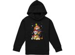 Paw Patrol - Felpa Con Cappuccio Per Bambini TV22472 (128) (Nero)