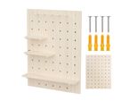 Organizzatore Di Scaffali In Legno Maclean Colore Legno Chiaro 60X80 Cm Max. 20 Kg MC-131 Wd