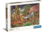 Puzzle Cle 1500 Hq Woodland Fantasy Giardino 31707