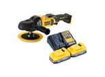 Lucidatrice Eccentrica A Batteria Dewalt Dcm 849 E2 18 V 180 Mm Brushless + 2X Batteria Powerstack 1,7 Ah + Caricabatteria
