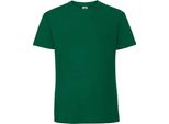 Maglietta Fruit Of The Loom Premium Uomo RW5974 (L) (Verde College)
