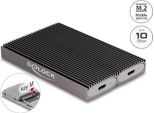 Delock Externes USB-C Dual Combo GehäUse