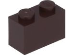 Lego® 10 Pezzi 3004 Mattoncini 1X2 Parte Basic 10 Marrone Scuro