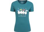 Mountain Warehouse - Maglietta "Great British Weather"" Per Donna MW3448 (44 De) (Petrol)"