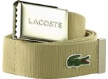 Lacoste Cintura Casual Woven Strap W90 Croissant Beige