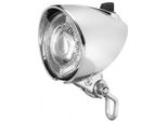 Busch & MüLler 1786CN Faro A Dinamo A Mozzo 'Lumotec Classic N', Led, Interruttore, Argento