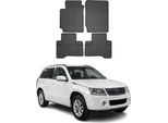 2005-2014 Suzuki Grand Vitara Tappetini In Gomma Nera 4 Pz