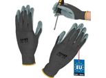 Kotarbau® Guanti Da Lavoro Antiscivolo Taglia 8 Guanti Da Lavoro Rivestiti In Lattice Per Uomo Donna Accessori Da Officina Guanti Da Giardinaggio Invernali