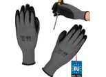 Kotarbau® Guanti Da Lavoro Antiscivolo Taglia 9 Guanti Da Lavoro Rivestiti In Lattice Per Uomo Donna Accessori Da Officina Guanti Da Giardinaggio Invernali