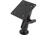 Ram Mounts 100X100 Mm Piastra Vesa A Braccio Singolo Girevole Nero Nero Taglia Unica