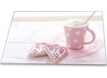 Piastra Di Copertura Del Piano Cottura Piastra Di Copertura Del Piano Cottura In Ceramica 1 Pezzo 80X52 Protezione Rosa