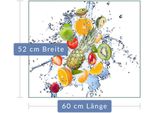 Piastra Di Copertura Del Piano Cottura Piastra Di Copertura Del Piano Cottura In Ceramica 1 Pezzo 60X52 Protezione Per La Frutta