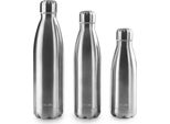Bottiglia Thermos Ibili Satin 350Ml Argento Argento Taglia Unica