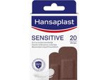 Hansaplast 48498 Hansaplast Pflaster Sensitive 48498 Dunkelbraun, 20 St.