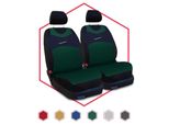 Coprisedili Auto Coprisedili Universali Coprisedili Auto Verde 1+1 Per Renault Laguna