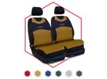 Coprisedili Auto Coprisedili Auto Universali Set Oro 1+1 Per Hyundai Santa Fe