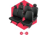 Coprisedili Auto Coprisedili Universali Per Mercedes Vito Iii (14-) Nero 6 Sedili