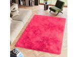 Tappeto Tapiso Silk Moderno Rosa Soggiorno ÖKotex 80 X 150 Cm