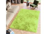Tappeto Tapiso Silk Moderno Verde Soggiorno ÖKotex 160 X 230 Cm