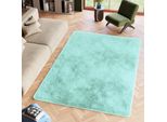 Tappeto Tapiso Silk Moderno Menta Piperita Soggiorno ÖKotex 200 X 300 Cm