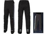 Pantaloni Antipioggia Basil Skane Hivis Jet Black, Taglia S, Uomo