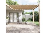 Vidaxl Tenda Verticale Taupe 180X1000 Cm Tessuto Oxford