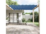 Vidaxl Tenda Verticale Blu 180X1000 Cm Tessuto Oxford
