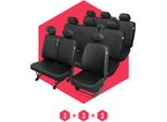 Coprisedili Per Ford Transit V (10-13) 9 Posti Set Coprisedili Auto Coprisedili