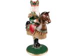 Clayre & Eef Candeliere Schiaccianoci 33 Cm Verde Marrone Plastica