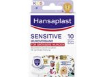 Hansaplast 48709 Hansaplast Wundverband Pflaster Sensitive Kids 48709 Bunt 60 X 70 Mm, 10 St.