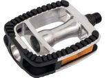 Union Pedal SP-812 Edb In Alluminio Argento Antiscivolo Nero