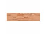 Vidaxl Mensola A Muro 80X20X4 Cm In Legno Massiccio Di Faggio